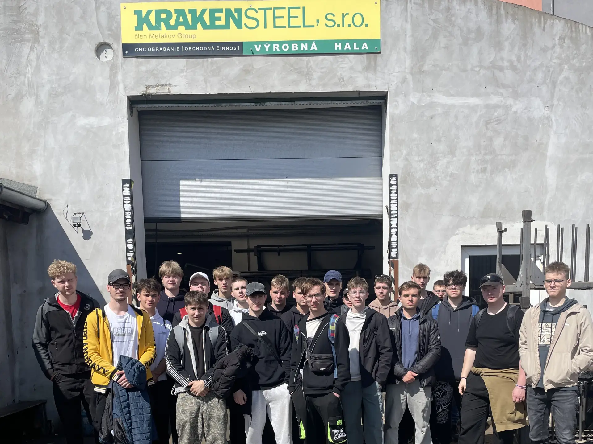 Odborná exkurzia žiakov KrakenSteel 2026